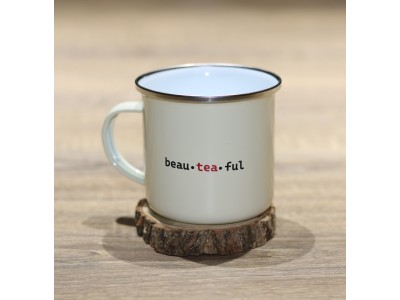 CADOU cana metalica si suport lemn