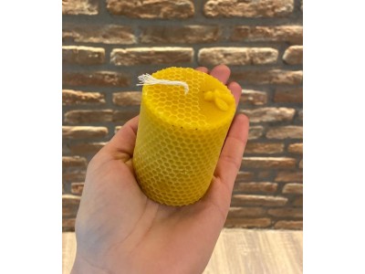 Lumanare din ceara de albine din capaceala