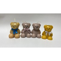 Lumanare din ceara de albine/soia/palmier model URS  130g