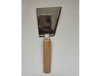 Racleta din inox pentru curatat stupii