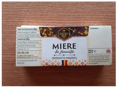 Etichete Miere de Faneata